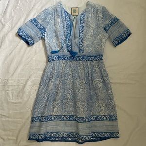 Alicia Bell Blue Print Dress